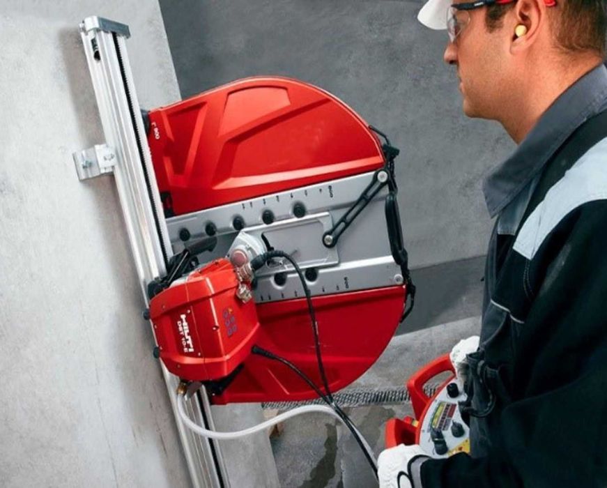 Piła ścienna HILTI – technika diamentowa