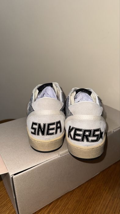 Golden Goose Ball Star Silver Glitter | Розмір 38 | Нові