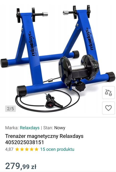 Trenażer  kolarski domowy