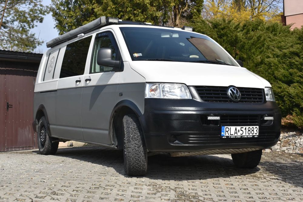 Volkswagen Transporter Sprzedam auto Volkswagen T5 2.5 TDI 4x4 wyprawowy