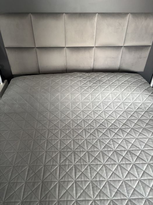 Narzuta 220x240 szara