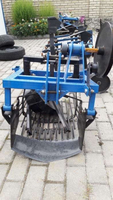 картоплекопалка вібраційна до мотоблока