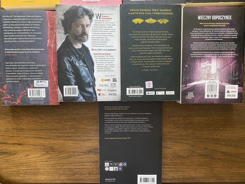 Mix książki Zestaw lub na Sztuki!