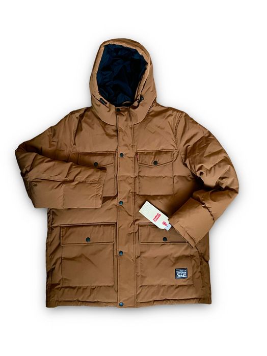 48 50 54 Levis L XL XXL 3XL XXXL пуховик парка куртка зимняя зимова