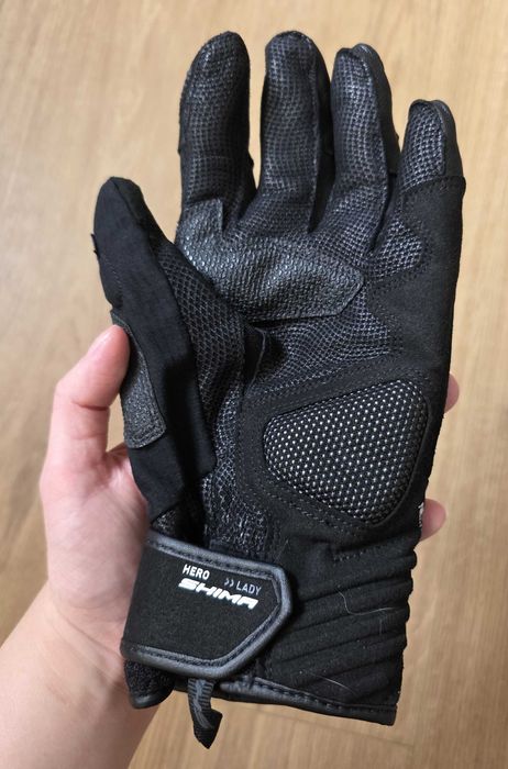 Rękawice motocyklowe damskie Shima Hero Lady Waterproof rozm.M/8 - STAN IDEALNY