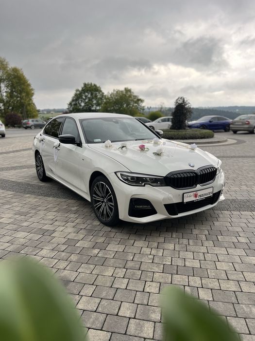 Samochód, auto do ślubu wesela BMW seria 3 g20