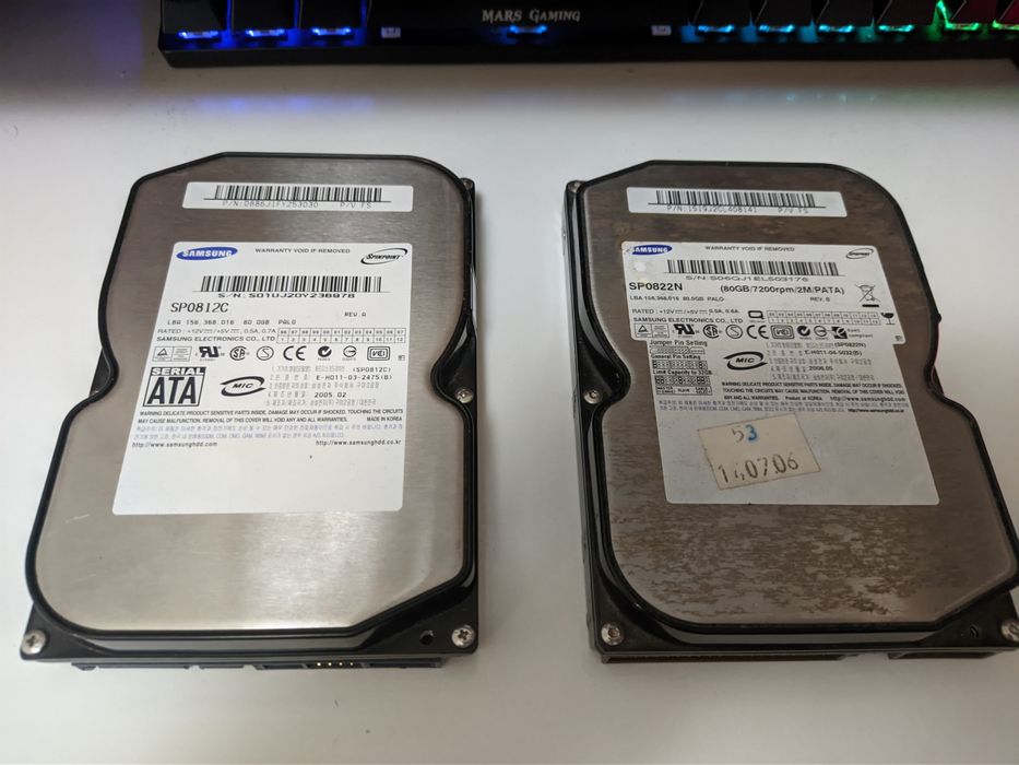 Discos Rigidos Sata e IDE