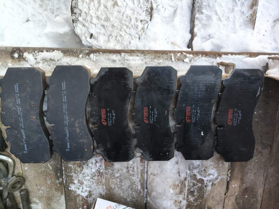 Тормозні колодки MAN TGA