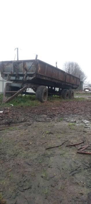 Причіп  птс 16  самоскид К700 джондір кейс