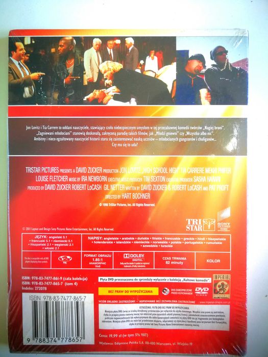 Kultowe komedie DVD Najsłynniejsze parodie filmowe Tom 4 Nowa