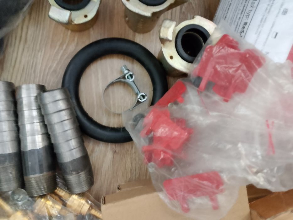 Pozostałości po piaskarce Clemko Resin