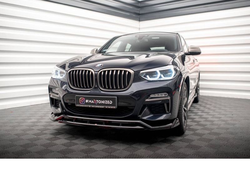 SPOILER / LIP DIANTEIRO V2 PARA BMW X4 PACK M G02 2018-2021