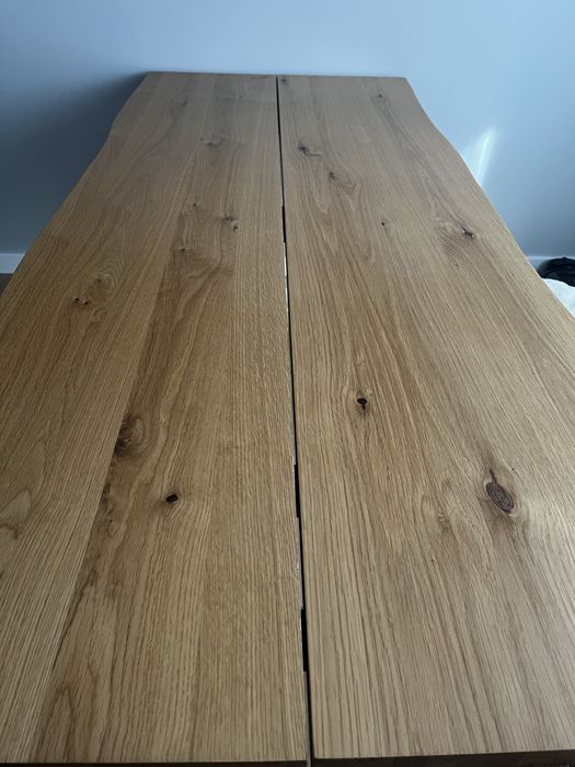 Duży stól SKOVLUNDE 90x200 JYSK rozkładany + 2 dokładki w cenie! Dąb / Loft