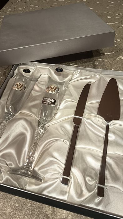 Copos champanhe 50 anos casamento