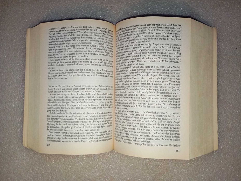 Стивен Кинг . Противостояние . Немецкий язык