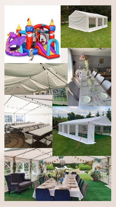 Wynajem namiotu namiotów wesele komunia chrzciny poprawiny