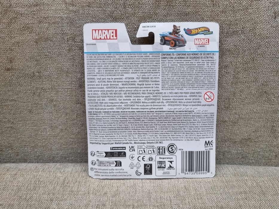 Hot Wheels Racer Verse Marvel- Rocket
