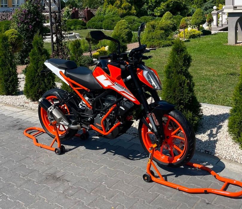 KTM Duke 125 2019r ZOBACZ Mega Stan 14.900Km ABS katB A1 IDEAŁ