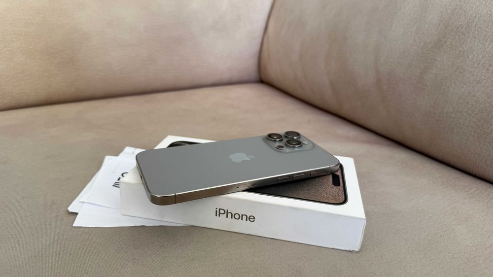 Vendo troco iPhone 15 Pro 128Gb Natural C/Fatura e Garantia Apple