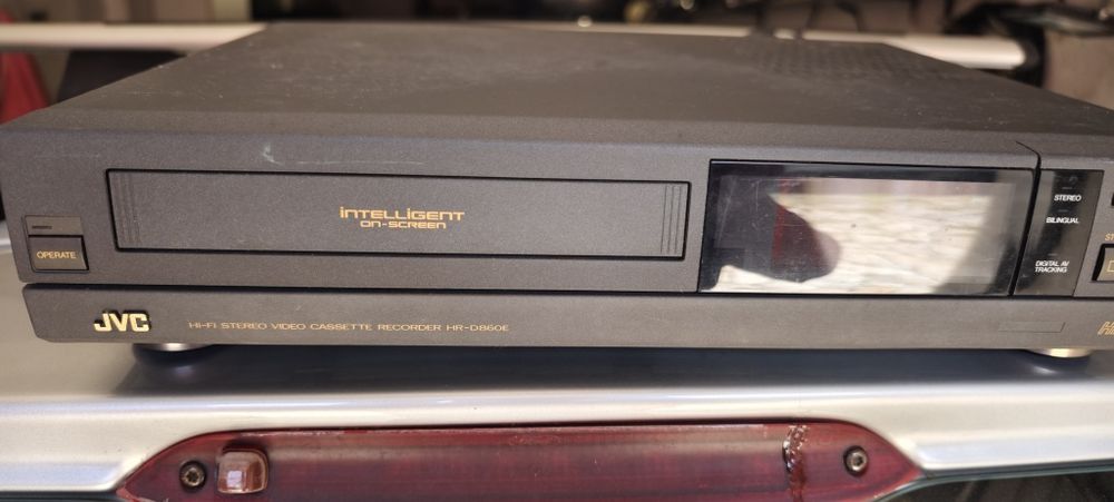 JVC.vhs video gravador