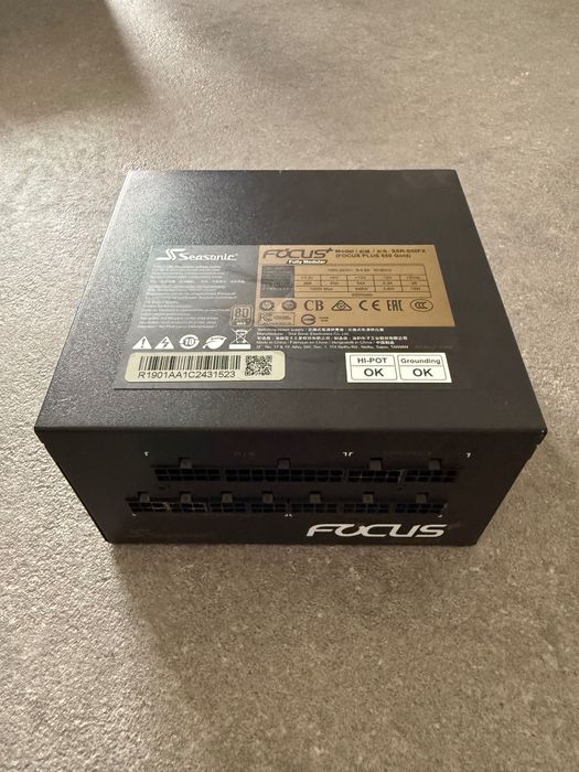 Fonte Seasonic FOCUS Plus 650W Gold | Totalmente Modular | 80+ Gold
