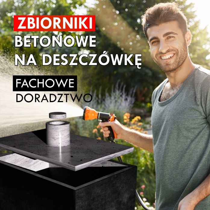 Szambo Betonowe Zbiornik Betonowy na Deszczówkę PRODUCENT Dostawa