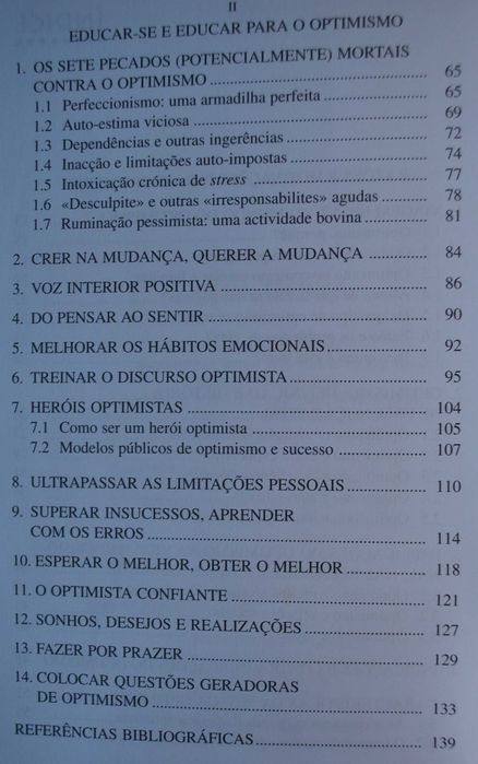 Educar Para O Optimismo (Guia Para Professores e Pais)