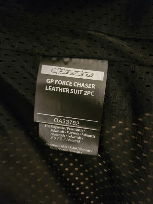 Fato de Moto Alpinestars GP Force Chaser Leather Suit – 2 Peças
