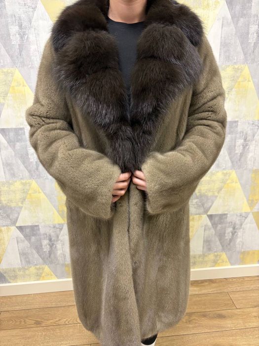 шуба из аукционной норки