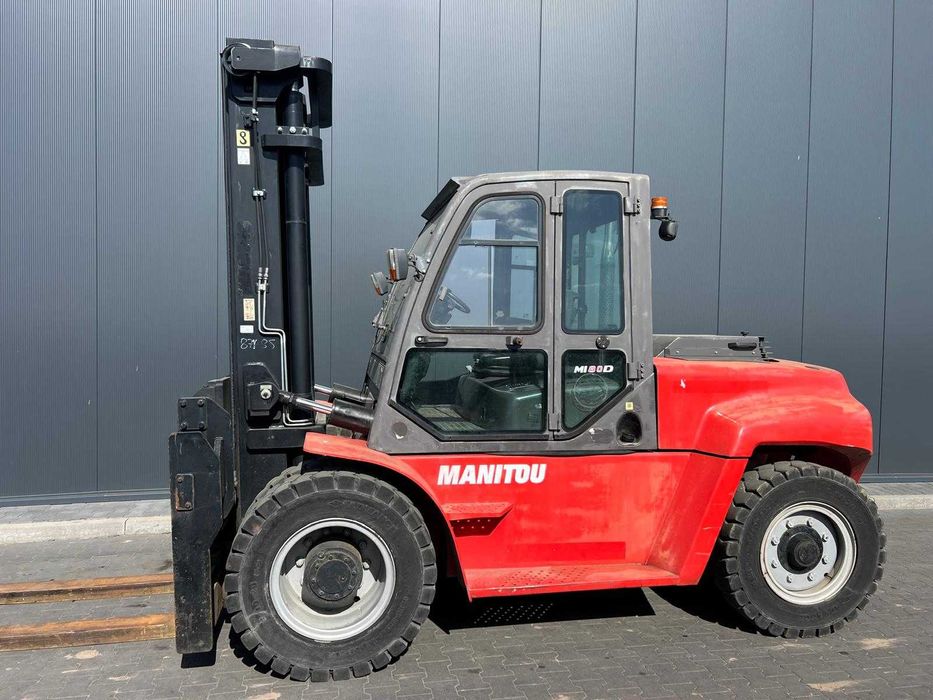Wózek widłowy Manitou MI80D, diesel, 2018 r, tylko 769 mh