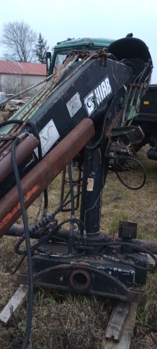 HDS Hiab 3,5 T,mocny wysow 6m.z papierami.