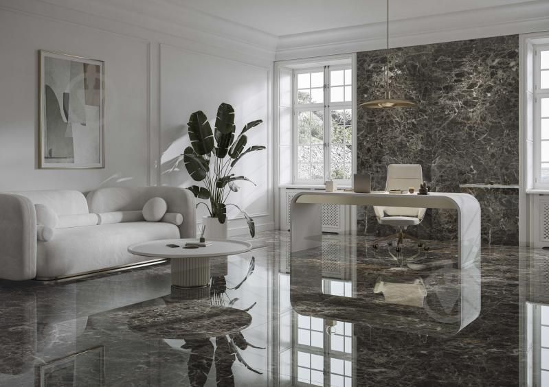 Płytki Gres Szkl. 59,8 X 59,8 60/120 CM U128 BROWN POLER Paradyż gat 1