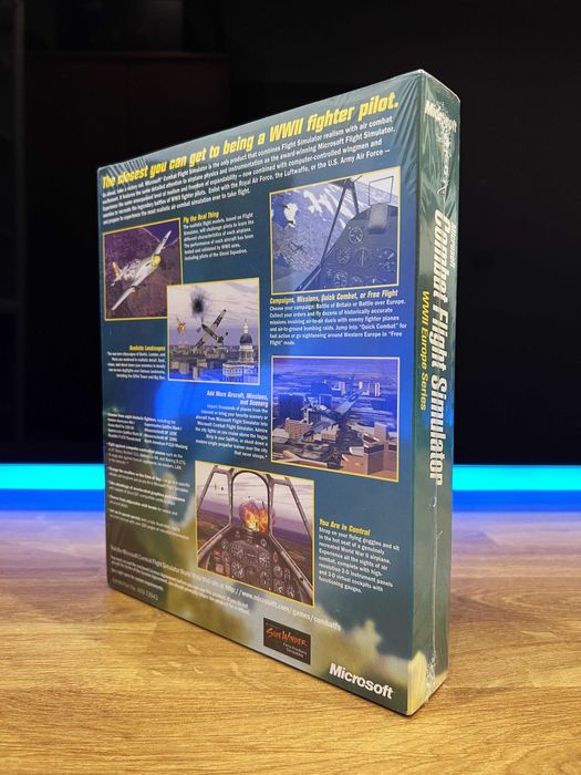 Microsoft Combat Flight Simulator 1 NOWY FOLIA (PC EN 1998) BIG BOX