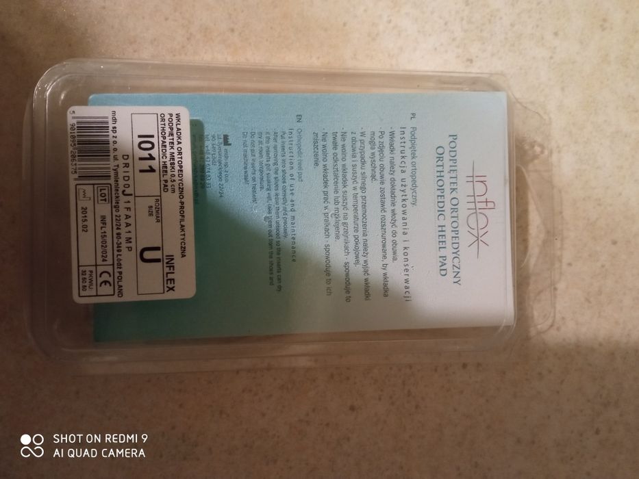 Wkładki ortopedyczne