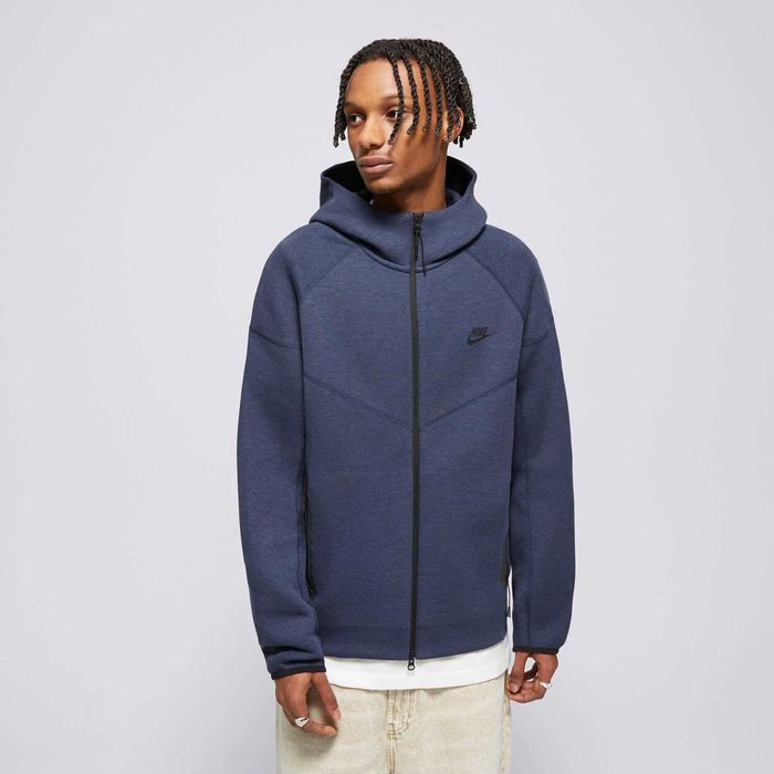 ОРИГІНАЛ! Кофта Nike Tech Fleece Fz Wr Blue XS S M L | FB7921-473