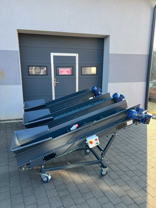 Przenosnik taśmowy 2 metry podajnik taśmowy taśmociąg PRODUCENT