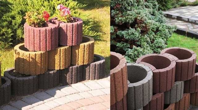 Donica Betonowa Okrągła Mała cała PALETA kurier