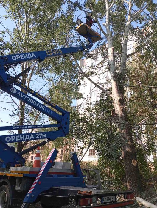 Оренда автовишки/ автовышки 27м. 28м. 32м. 35м. 42м. 45м. 51м.66м.