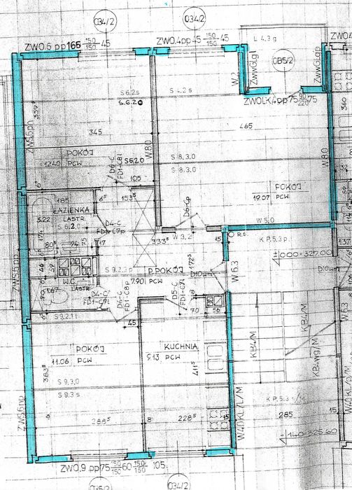 Mieszkanie 3 pokoje 64,5 m Na Stoku