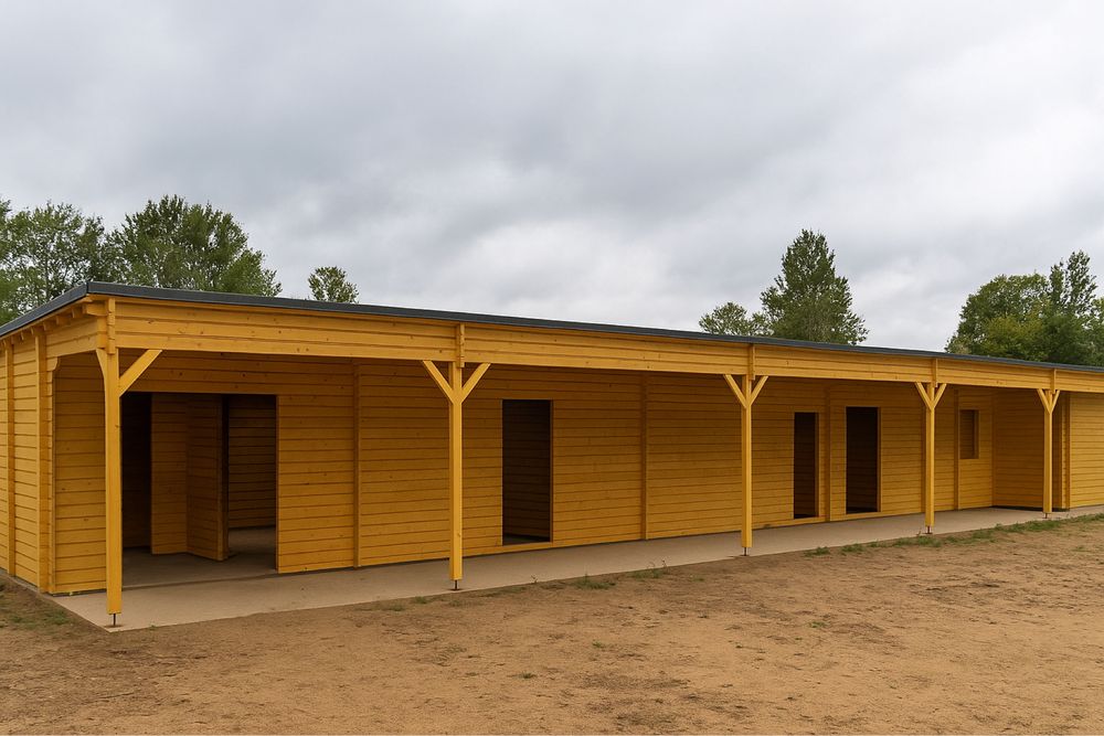 Moradia de Madeira | Nova | Embalada por montar | Ideal para Campo