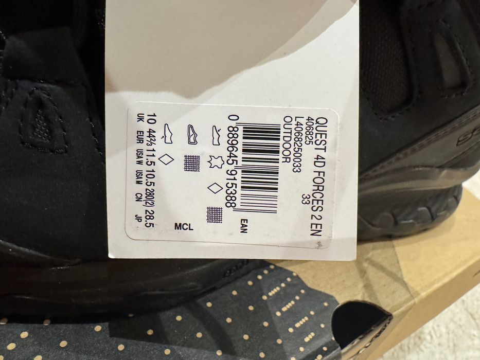 Botas tácticas Salomon Quest 4D Forces 2EN