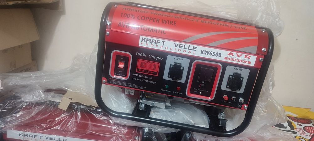 Генератор Kraft 4кВт электрогенератор купить  недорого