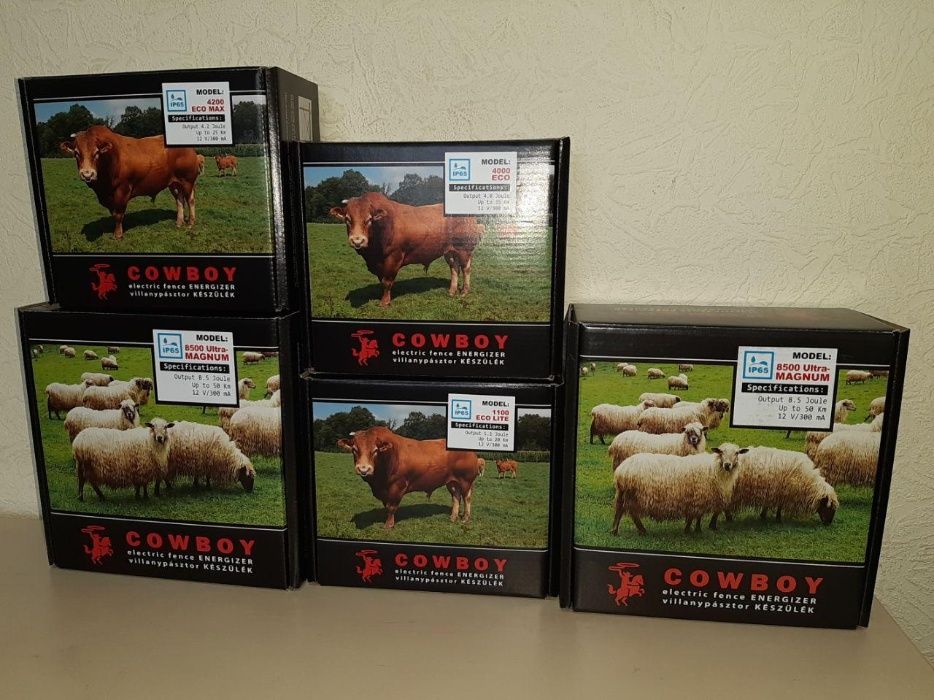 Самый мощный электропастух Cowboy 8.5 Дж