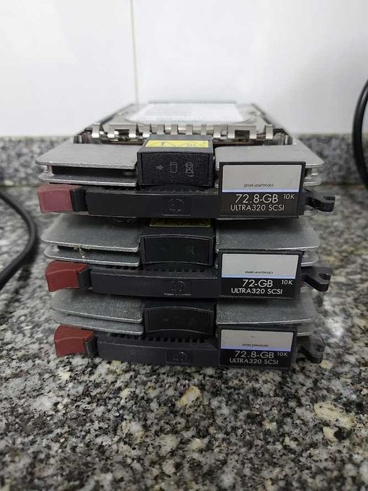 Discos HP 18.2GB a 300GB SCSI Ultra 320 3.5" Hot-Plug