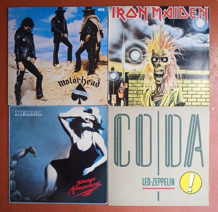 Heavy Metal e Hard Rock : Lote Vinil LP