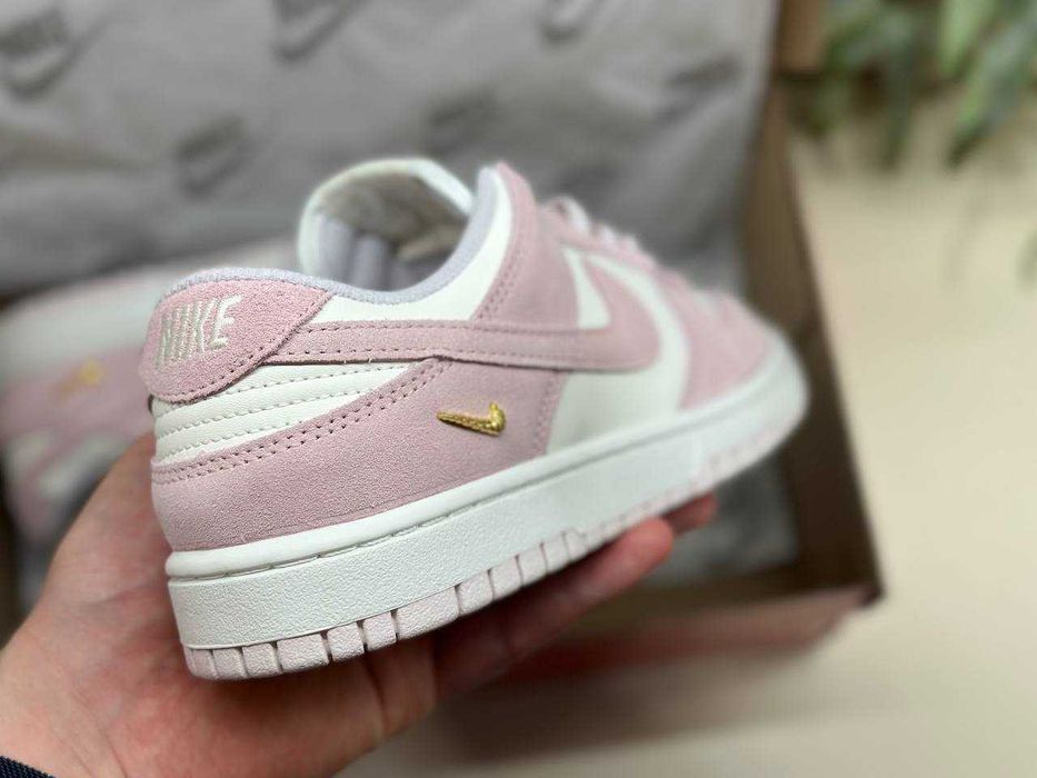 НОВИНКА!!! Nike Dunk Low Sail Pearl Pink преміум якість р 36-41