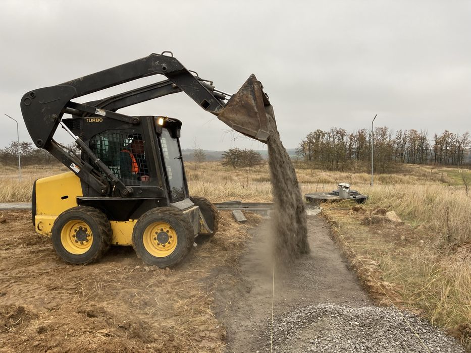 Послуги оренда міні-навантажувача