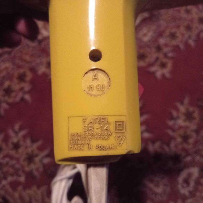 Suszarka do włosów PRL Farel Sprawna