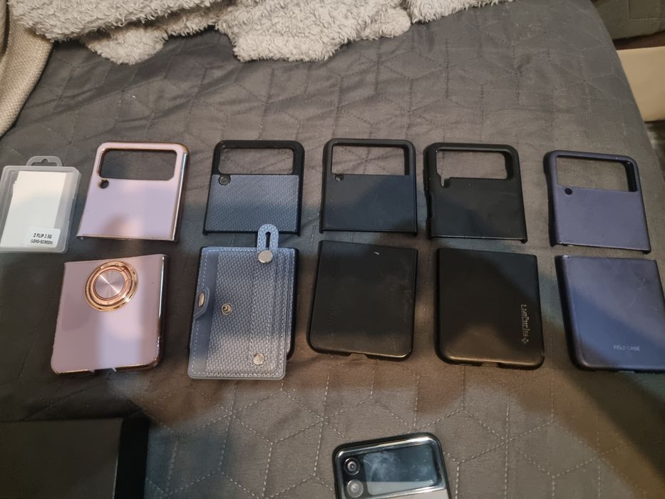 Samsung Galaxy flip 3 + 5 etui+ szkla