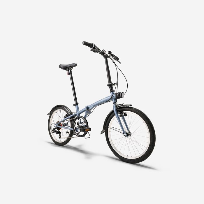 Bicicleta Dobrável Fold 120 Cinzento